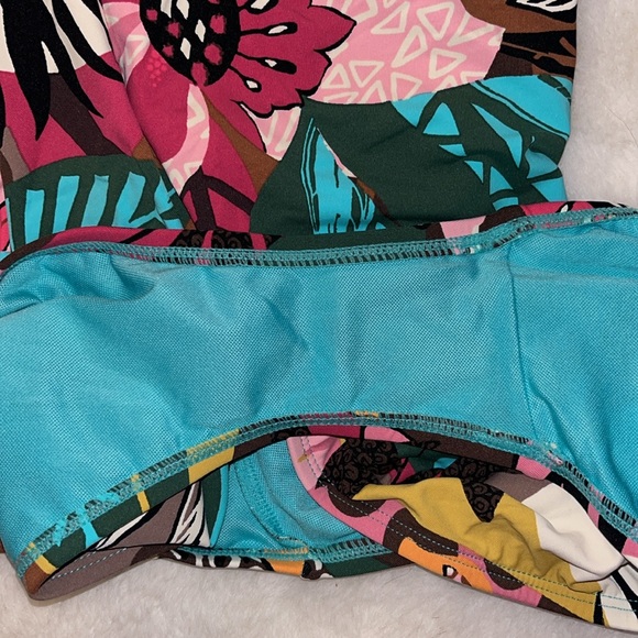 NWT Bleu Rod Beattie | Run Wild Cap Sleeve One-Piece (size 8) - Picture 12 of 16